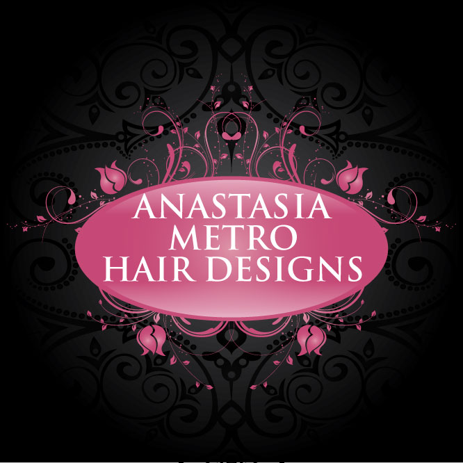 Logo Design by Tectutive for Anastasia Metro Hair Designs Inc | Design #2818230