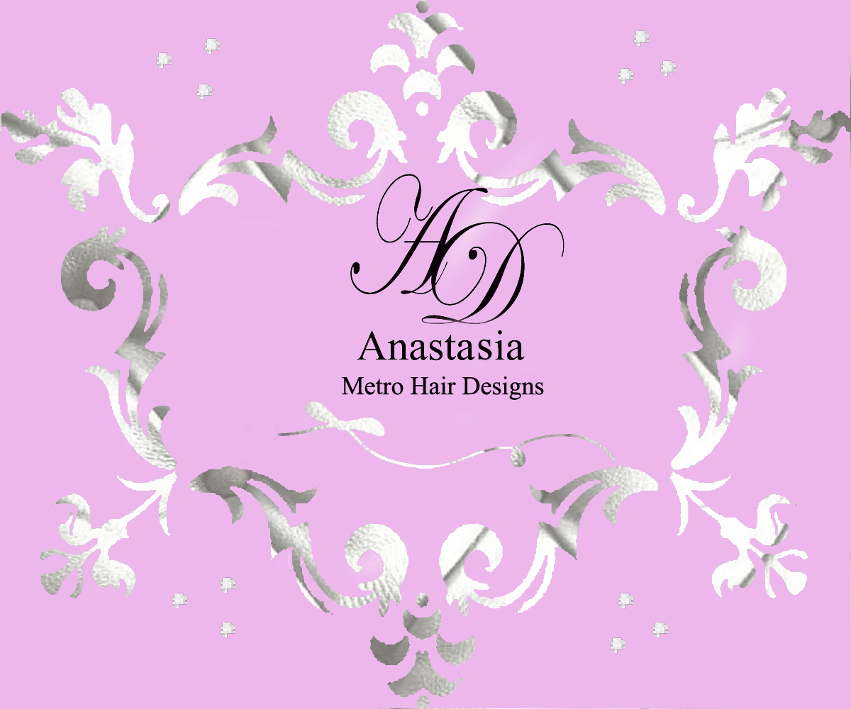 Logo Design by AndPose for Anastasia Metro Hair Designs Inc | Design #2825041