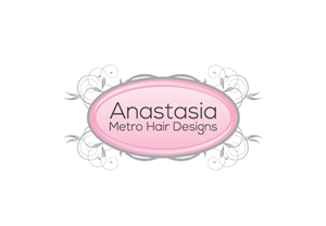 Logo Design by ABG for Anastasia Metro Hair Designs Inc | Design #2796879