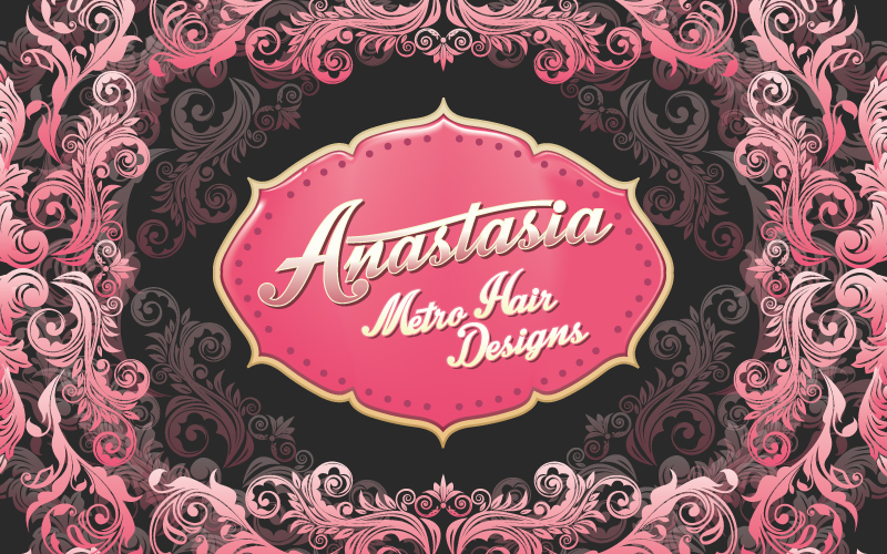 Logo Design by Octav for Anastasia Metro Hair Designs Inc | Design #2799866