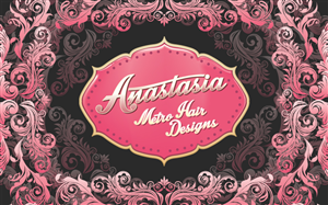 Logo Design by Octav for Anastasia Metro Hair Designs Inc | Design: #2799866