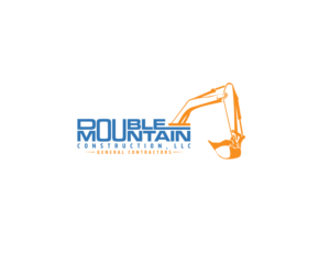Double Mountain Construction, LLC | Logo Design by Tt design