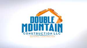 Double Mountain Construction, LLC | Logo Design by Marco Rubio