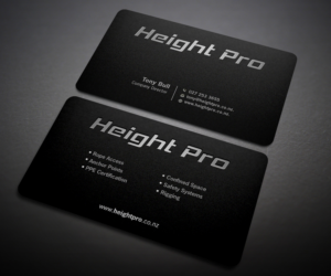 Business Card Design by Designers Hub for Height Pro Ltd | Design: #18285519