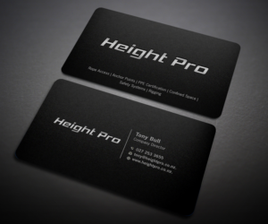 Visitenkarten-Design von Designers Hub für Height Pro Ltd | Design: #18285840