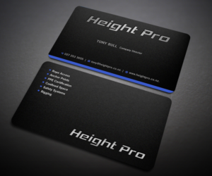 Business Card Design by Designers Hub for Height Pro Ltd | Design: #18285875
