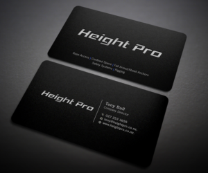Business Card Design by Designers Hub for Height Pro Ltd | Design: #18288791
