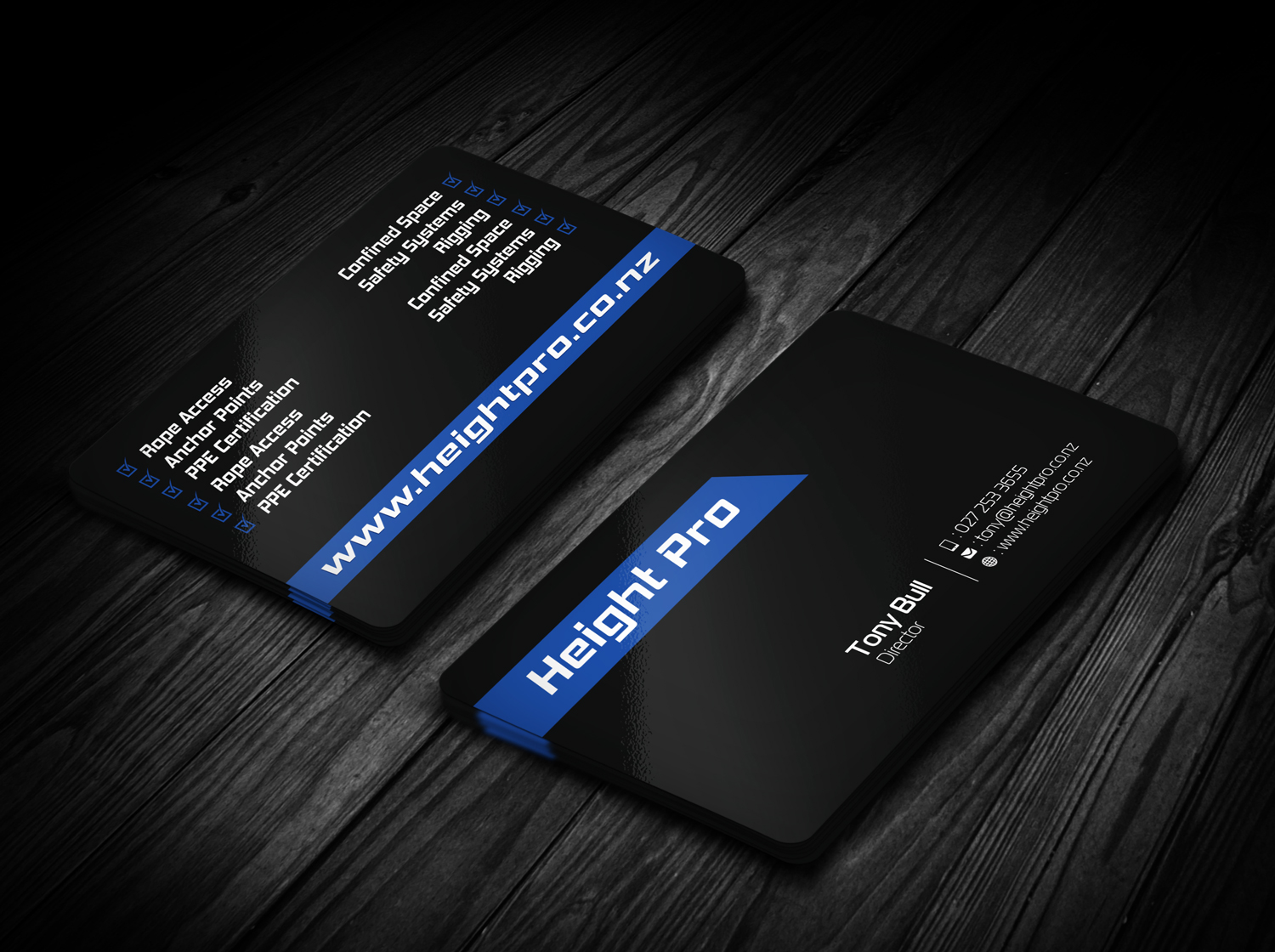 Business Card Design by kreativedhir for Height Pro Ltd | Design #18366969