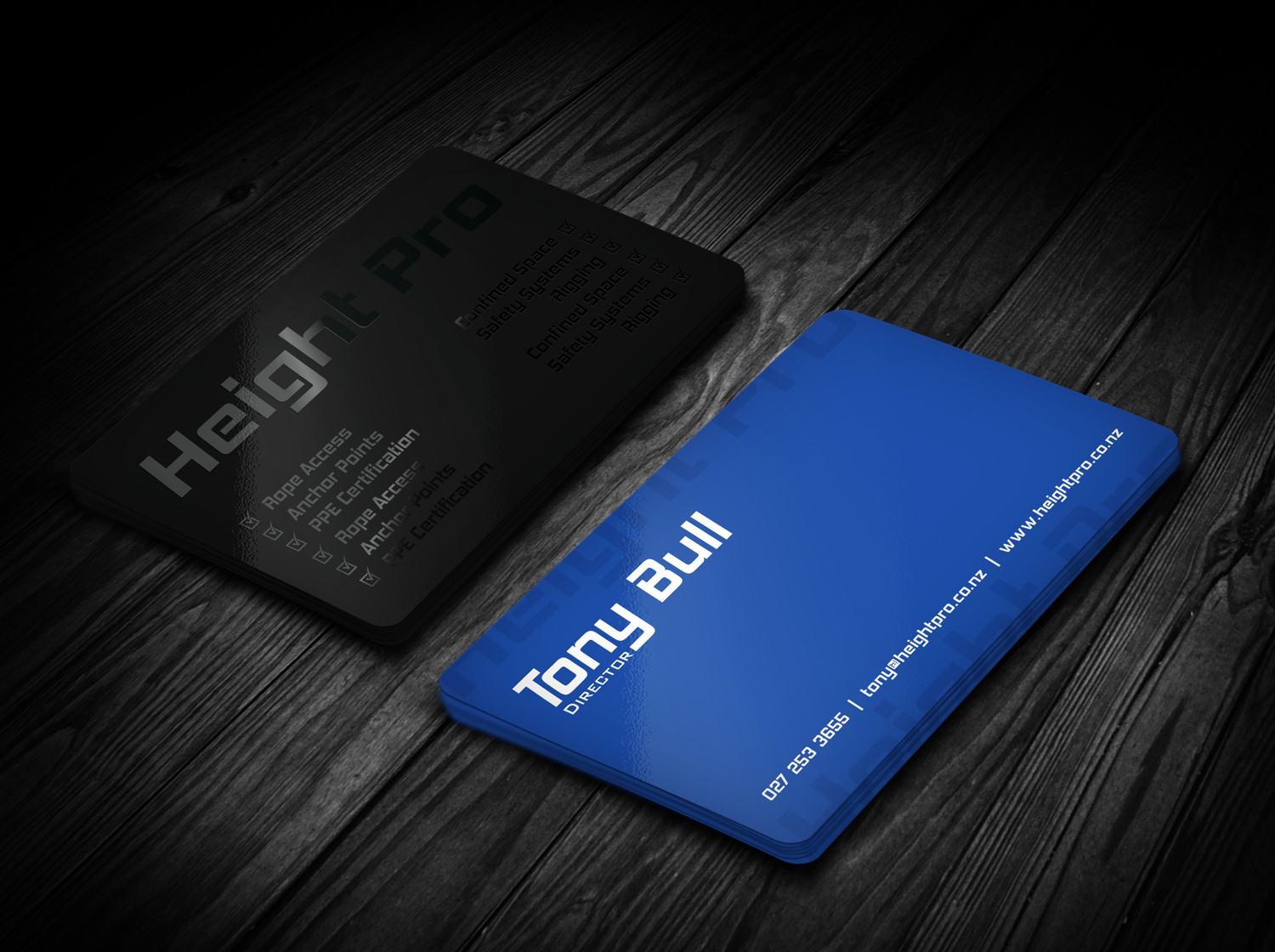 Business Card Design by kreativedhir for Height Pro Ltd | Design #18367438