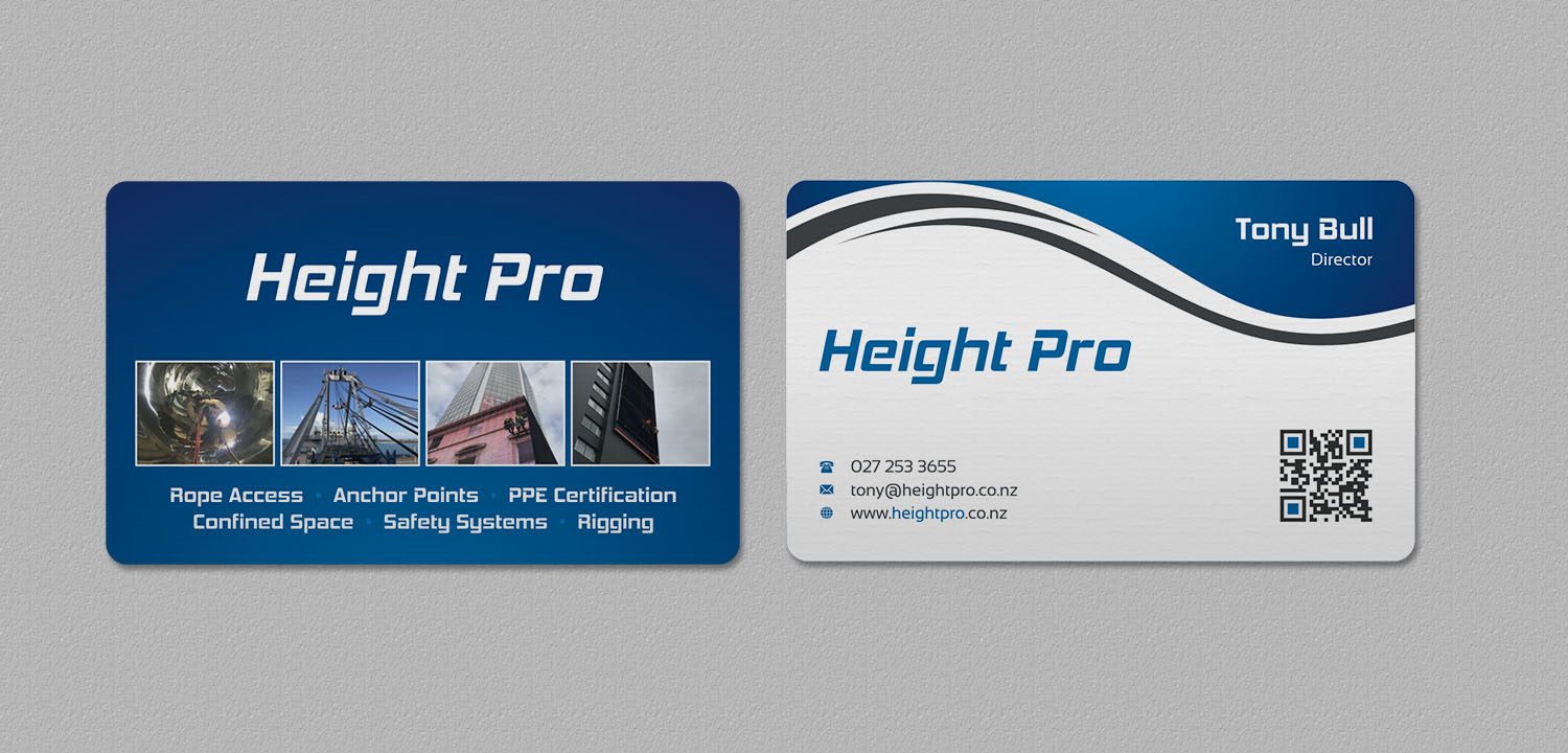 Visitenkarten-Design von INDIAN_Ashok für Height Pro Ltd | Design #18282305