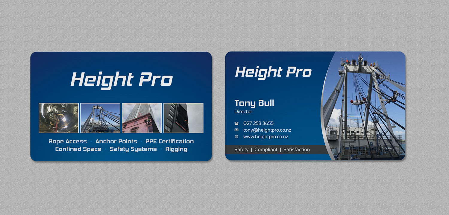 Design de Carte de Visite par INDIAN_Ashok pour Height Pro Ltd | Design #18282306