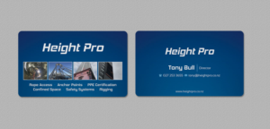 Business Card Design by INDIAN_Ashok for Height Pro Ltd | Design: #18282313
