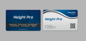 Business Card Design by INDIAN_Ashok for Height Pro Ltd | Design: #18282316