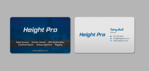 Business Card Design by INDIAN_Ashok for Height Pro Ltd | Design: #18282324