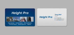 Business Card Design by INDIAN_Ashok for Height Pro Ltd | Design: #18282328