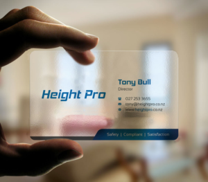 Business Card Design by INDIAN_Ashok for Height Pro Ltd | Design: #18282339