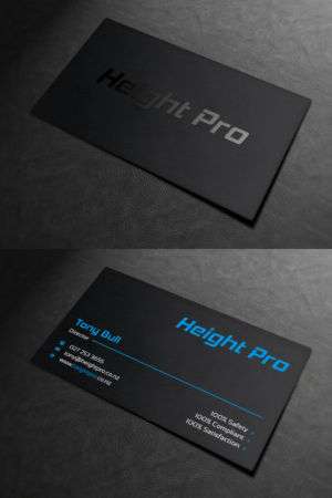 Business Card Design by INDIAN_Ashok for Height Pro Ltd | Design: #18282344