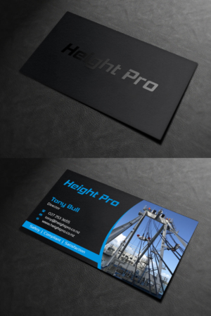 Business Card Design by INDIAN_Ashok for Height Pro Ltd | Design: #18282345