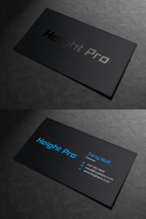 Business Card Design by INDIAN_Ashok for Height Pro Ltd | Design: #18282348