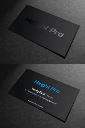 Business Card Design by INDIAN_Ashok for Height Pro Ltd | Design: #18282351