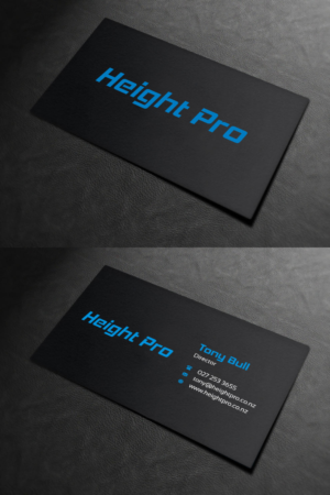 Business Card Design by INDIAN_Ashok for Height Pro Ltd | Design: #18282358