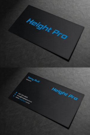 Business Card Design by INDIAN_Ashok for Height Pro Ltd | Design: #18282359