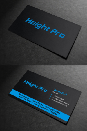 Business Card Design by INDIAN_Ashok for Height Pro Ltd | Design: #18282360