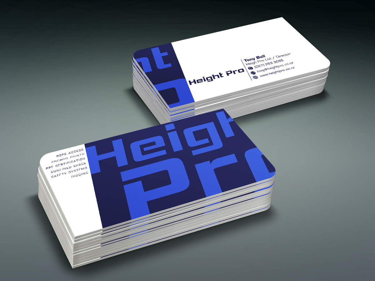Business Card Design by maxsss for Height Pro Ltd | Design #18336591