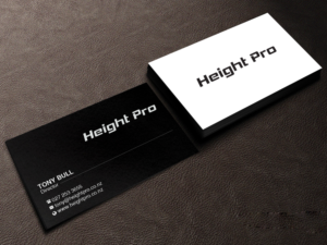Business Card Design by Creations Box 2015 for Height Pro Ltd | Design: #18293598
