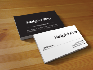 Business Card Design by Creations Box 2015 for Height Pro Ltd | Design: #18293606