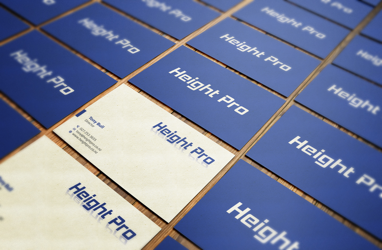 Business Card Design by OxonoArt for Height Pro Ltd | Design #18371569