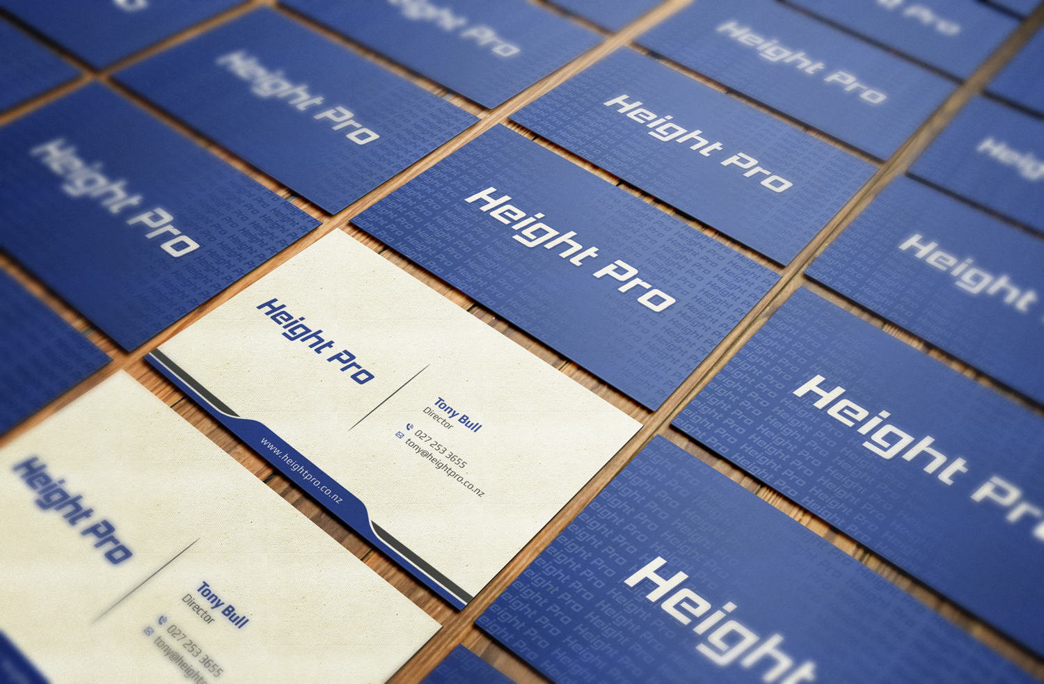 Business Card Design by OxonoArt for Height Pro Ltd | Design #18371570