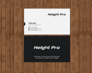 Business Card Design by chandrayaan.creative for Height Pro Ltd | Design: #18297237