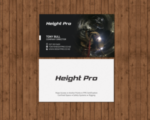 Business Card Design by chandrayaan.creative for Height Pro Ltd | Design: #18297248