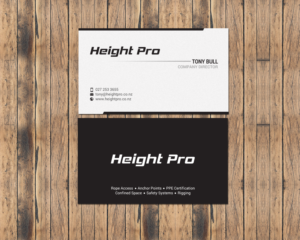 Business Card Design by chandrayaan.creative for Height Pro Ltd | Design: #18297262