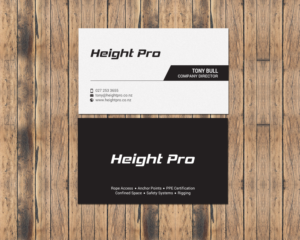 Business Card Design by chandrayaan.creative for Height Pro Ltd | Design: #18297263