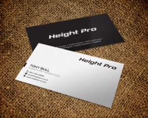 Business Card Design by chandrayaan.creative for Height Pro Ltd | Design: #18297276
