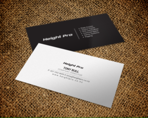 Business Card Design by chandrayaan.creative for Height Pro Ltd | Design: #18297292