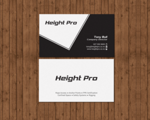 Business Card Design by chandrayaan.creative for Height Pro Ltd | Design: #18299589