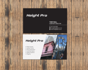 Business Card Design by chandrayaan.creative for Height Pro Ltd | Design: #18299592