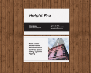 Business Card Design by chandrayaan.creative for Height Pro Ltd | Design: #18299616