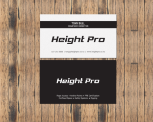 Business Card Design by chandrayaan.creative for Height Pro Ltd | Design: #18299645