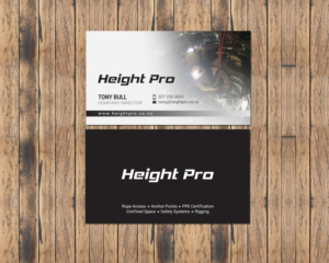 Business Card Design by chandrayaan.creative for Height Pro Ltd | Design: #18299649