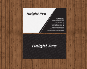 Business Card Design by chandrayaan.creative for Height Pro Ltd | Design: #18299675