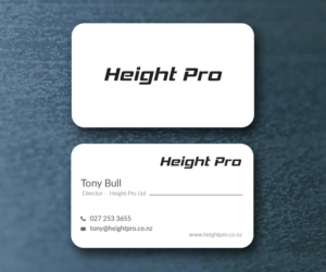 Business Card Design by M6G for Height Pro Ltd | Design: #18303697