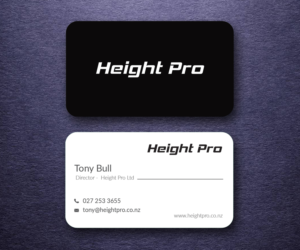 Business Card Design by M6G for Height Pro Ltd | Design: #18303754