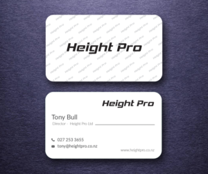 Business Card Design by M6G for Height Pro Ltd | Design: #18303770