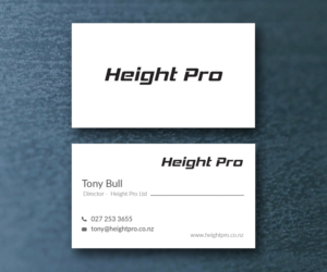 Business Card Design by M6G for Height Pro Ltd | Design: #18303827