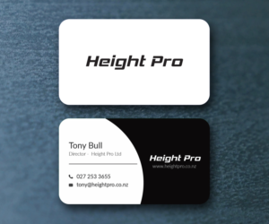 Business Card Design by M6G for Height Pro Ltd | Design: #18303860