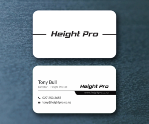 Business Card Design by M6G for Height Pro Ltd | Design: #18306671